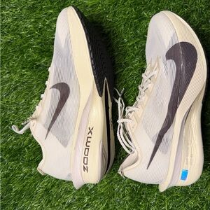 Nike ZoomX Cream and Black Sneakers